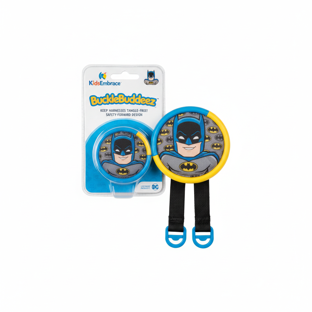 KidsEmbrace BuckleBuddeez — Infant Car Seat Strap Detangler, 0–6 Months